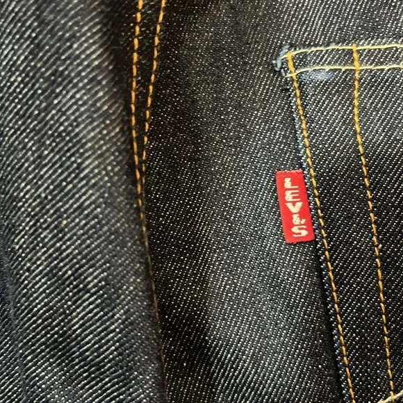 501Z XX 1954 Cone Mills 12oz Red Salvage 14oz after wash. Double needle.